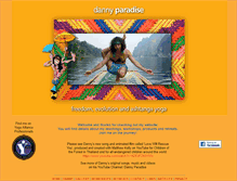 Tablet Screenshot of dannyparadise.com